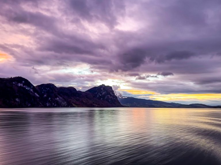 Sonnenuntergang auf dem Vierwaldstättersee