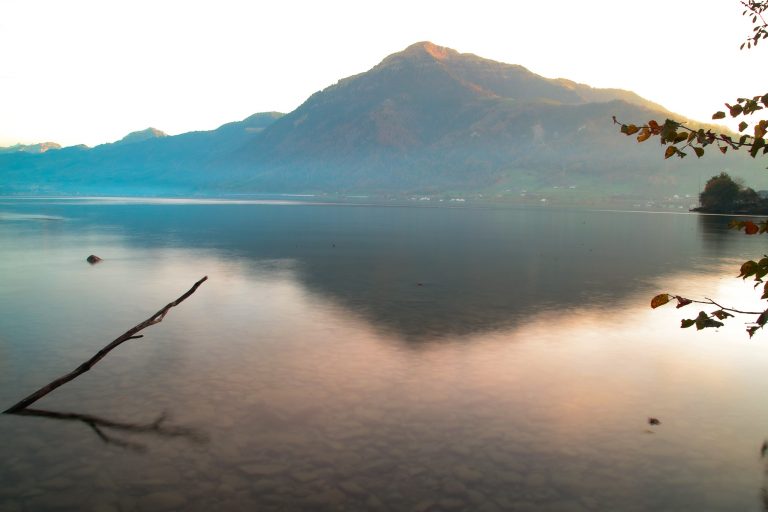 Rigi bei Sonnenuntergang