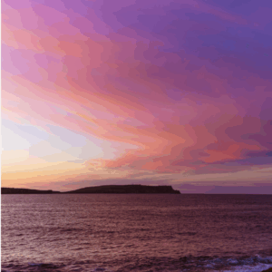 Lichtspiel in Rosa, Lila und Orange, Digitale Bilddatei als Download