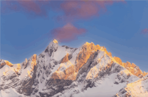 Pilatus im Abendlicht, Digitale Bilddatei als Download